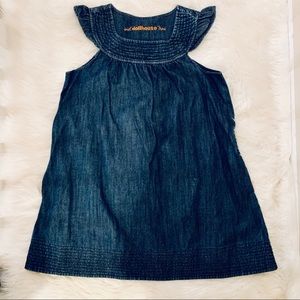 🖤 Denim Babydoll Dress